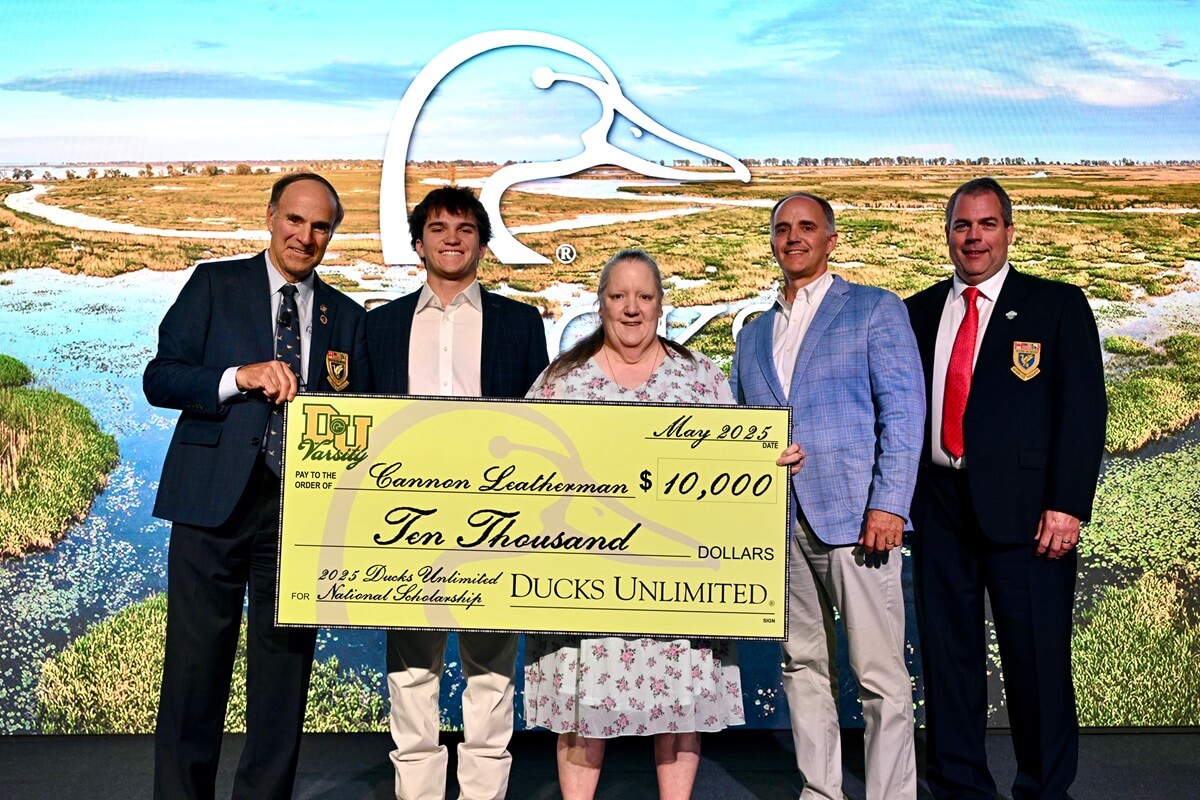 Cannon Leatherman Wins 2025 DU National Scholarship - Ducks Unlimited ...